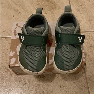 Vivo Barefoot Casual Green Toddler Sneakers